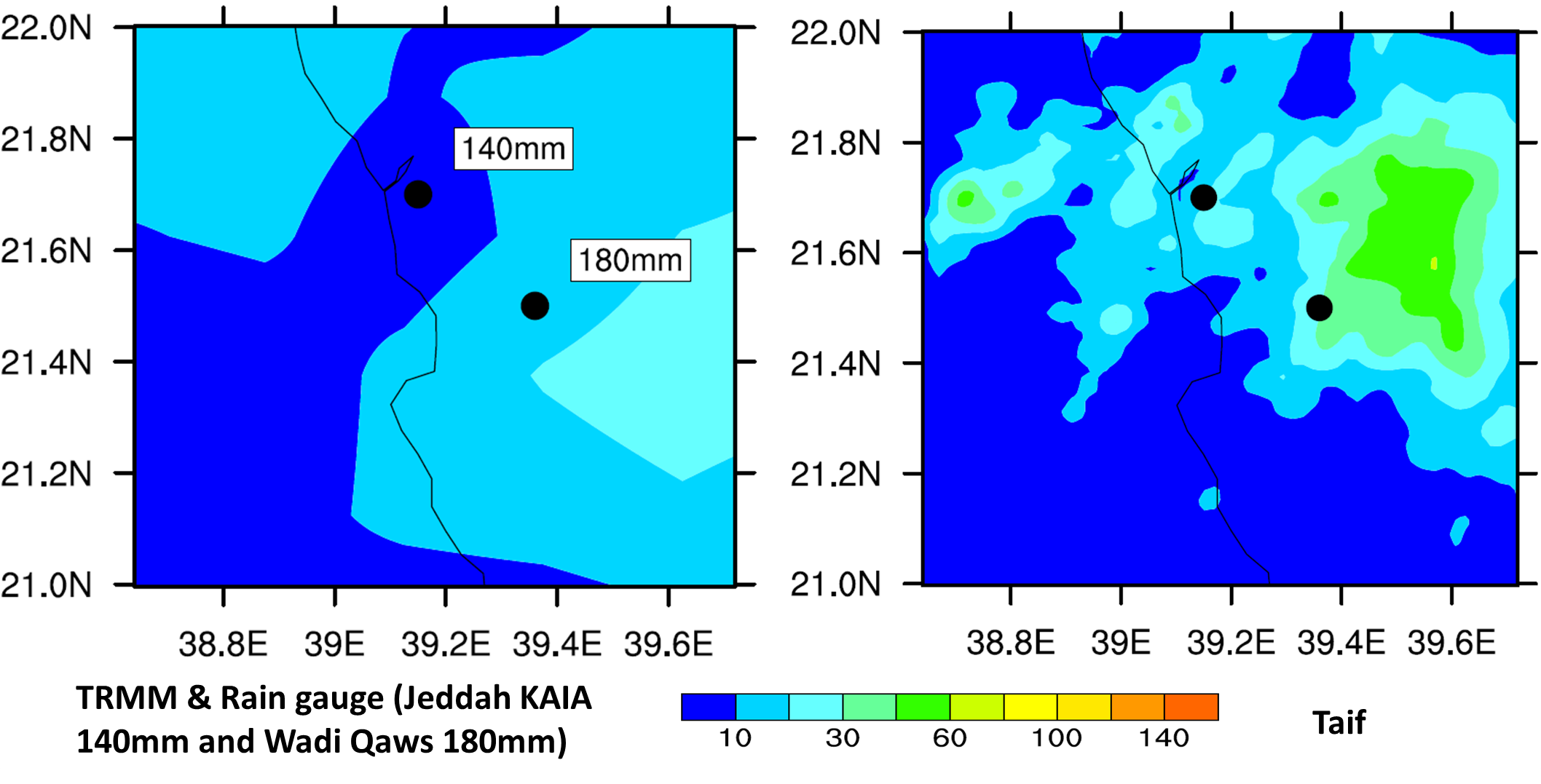 WRF-Rainfall